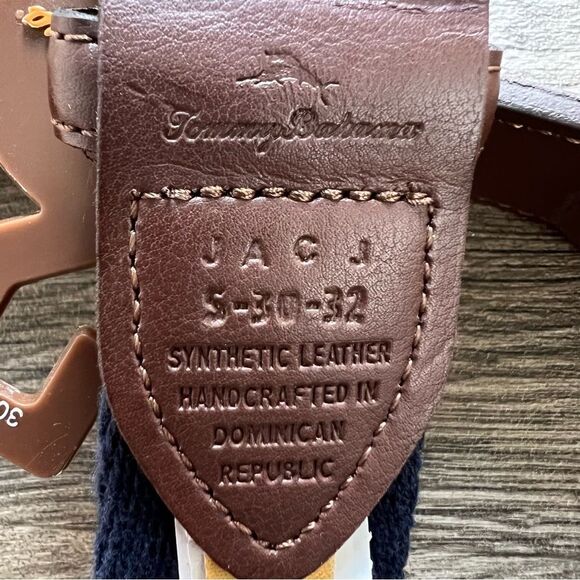 NWT Tommy Bahama Beer Can Beverage Cans Multicolored Blue Belt Mens size S 30-32 - Picture 7 of 11